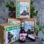 Aronia Sommeraktionsset - 4 x 3L Bio Aroniasaft + Aroniasirup 250ml + Aronia - Feinste Essigvariation 100ml